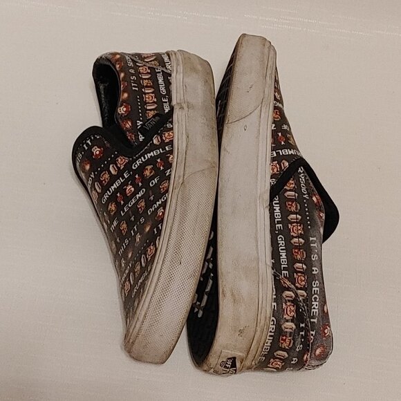 Legend of Zelda Slip On Vans Size 4.5 Men's U.S. Shoes Women's Size 6 - Picture 7 of 8